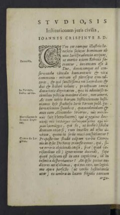 Ad Studiosos juris civilis