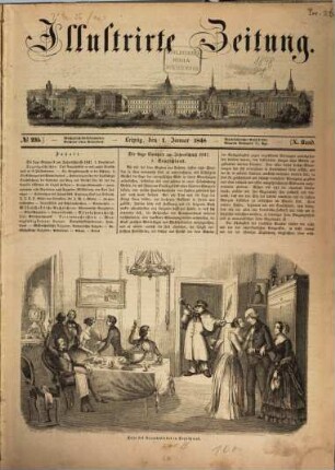 Illustrirte Zeitung : Leipzig, Berlin, Wien, Budapest, New York. 10. 1848