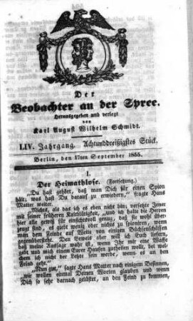 38. Stück, 17. September 1855