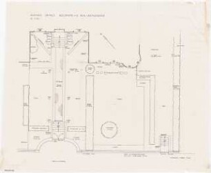 Garten Frey, Berlin-Zehlendorf: Lageplan 1:50