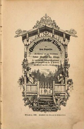 Oberbayerische Lieder mit ihren Singweisen