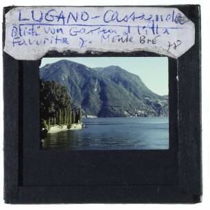 Lugano, Villa Favorita,Luganer See,Monte Brè