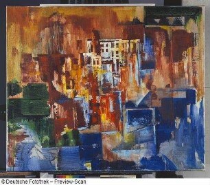 Abstrakte Stadtlandschaft