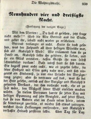 Neunhundert vier und dreißigste Nacht