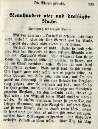 Neunhundert vier und dreißigste Nacht