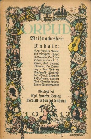 Orplid 1. Jhg. 2. Heft Dez 1912 Weihnachtsheft