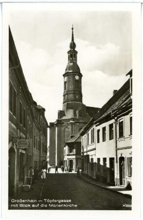 Großenhain. Töpfergasse