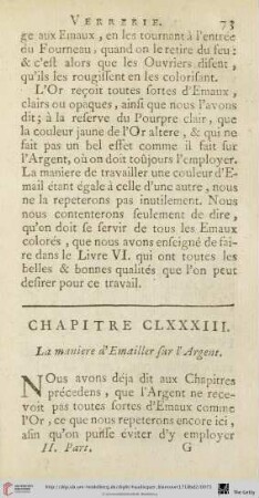 Chapitre CLXXXIII