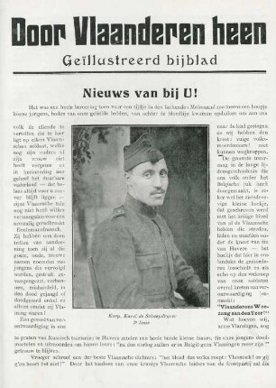 Door Vlaanderen heen - geïllustreerd bijblad: Nieuws van bij U!
