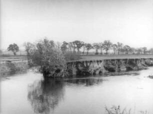 Zittauer Becken. Verlegung der Lausitzer Neiße (zwecks Tagebaueinrichtung) bei Hartau südöstlich Zittau