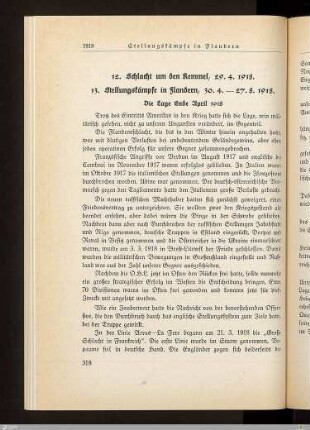 12. Schlacht um den Kemmel