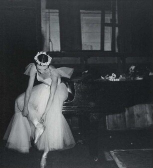 Balletttänzerin aus dem Cuevas-Ballett