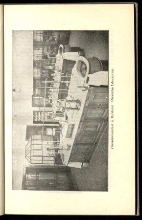 Vereinslaboratorium zu Karlshorst. Chemisches Laboratorium.