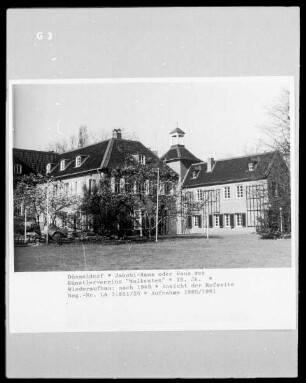 Jakobi-Haus / Haus des Künstlervereins "Malkasten"