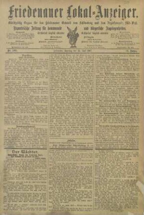 Nr. 169, 21.07.1907