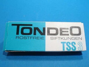 TONDEO ROSTFREIE SIFTERKLINGEN TSS 3