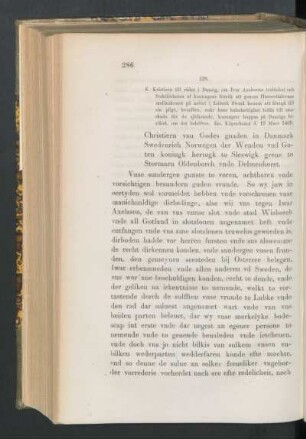 128. [K. Kristiern till rådet i Danzig om Ivar Axelsson, dat. Köpenhamn d. 19 Mars 1470.]