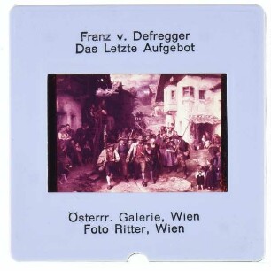 Defregger, Das letzte Aufgebot