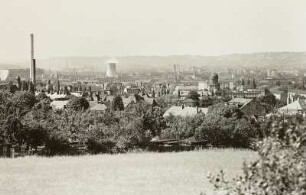 Dresden, Stadtteilansicht von der Südhöhe nach Nordwesten