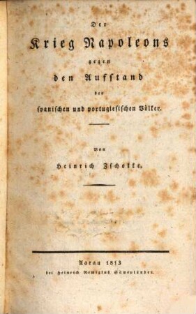 Der Krieg Napoleons gegen den Aufstand der spanischen und portugiesischen Völker