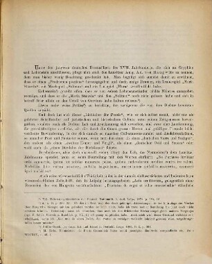 Der Lausitzer Dichter Aug. Ad. v. Haugwitz : ein Beitr. zur Litteraturgeschichte des 17. Jh.
