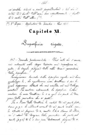 Capitolo XI. Superficie rigate.