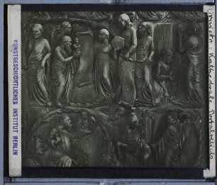 Orvieto, Dom : Portalreliefs