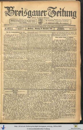 27.11.1905 (I.)