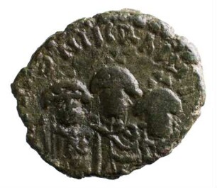Münze, 10 Nummi, 624/625