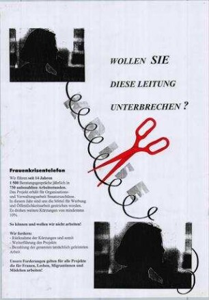 Wollen Sie diese Leitung unterbrechen?