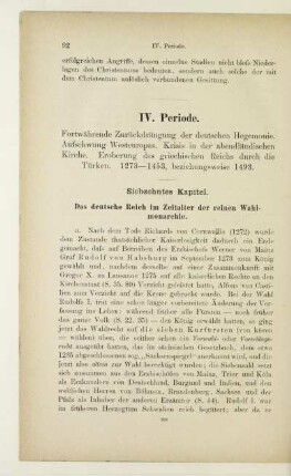 IV. Periode
