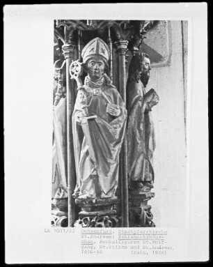 Figurengruppe Sankt Wolfgang, Sankt Kilian und Sankt Andreas
