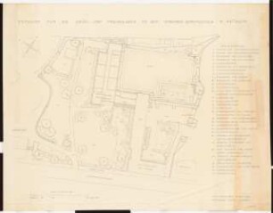 Gartenanlage Berufsschule, Ratingen: Grün- und Freianlagen: Grundriss 1:200