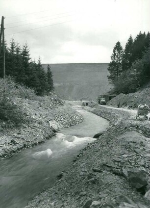 Riveris-Talsperre bei Trier, 1954-1956