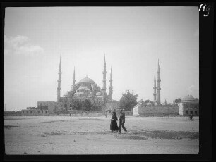 Konstantinopel (=Istanbul, Türkei): Sultan Ahmed-Moschee bzw. Blaue Moschee