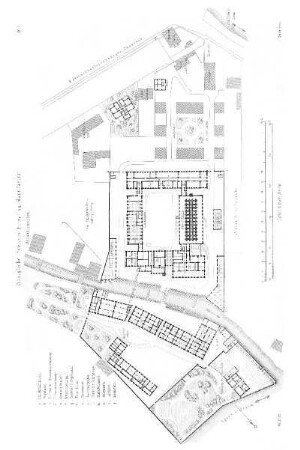 Tafel: Königliche Berliner Porzellan-Manufactur. Situationsplan. Bl. I
