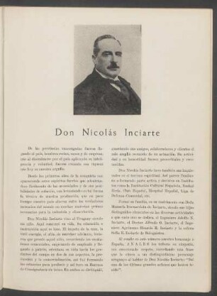 Don Nicolás Inciarte