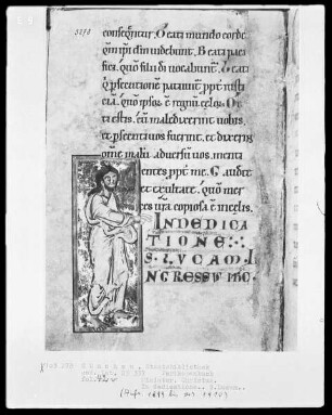 Perikopenbuch — Christus, Folio 42verso