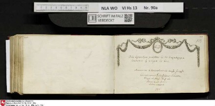 Stammbuch des Ernst Philipp Ludwig Zellmann (1763-1795) aus
                           Braunschweig