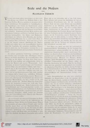7/8: Bode und die Museen