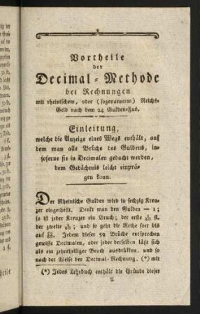 1-10, Der Rheinische Gulden...