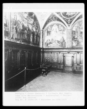 Collegio del Cambio / alte Wechselbörse — Audienzsaal