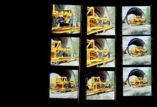 Rollschalung - Versuch, Gehespitz, 1992