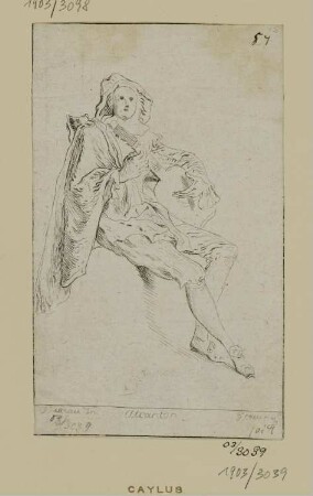 Alcantor, Blatt 11 der Folge "Suite de figures"
