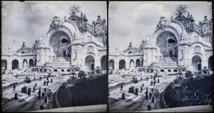 Paris, Weltausstellung 1900, Marsfeld, Chateau d'Eau & Palais de l'Électricité