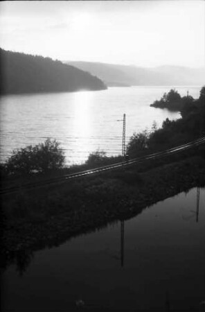 Schluchsee: Abendstimmung am Schluchsee