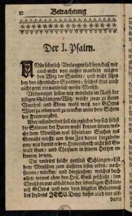 12-21, Der I. - III. Psalm