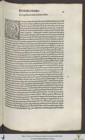 De sensu et sensato.