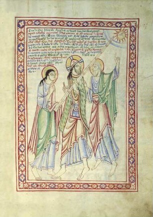 Albani-Psalter & Psalter der Christina von Markyate — S. 69 - Emmausgang