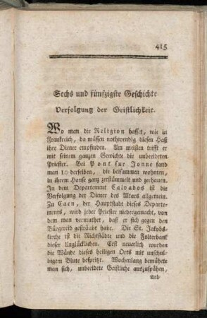 Sechs und fünfzigste Geschichte - Sechzigste Geschichte